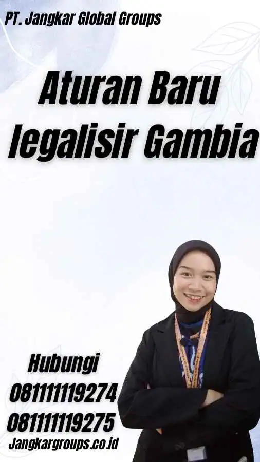 Aturan Baru legalisir Gambia