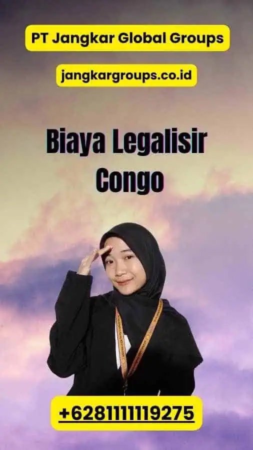 Biaya Legalisir Congo