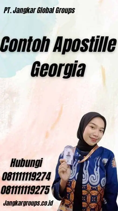 Contoh Apostille Georgia