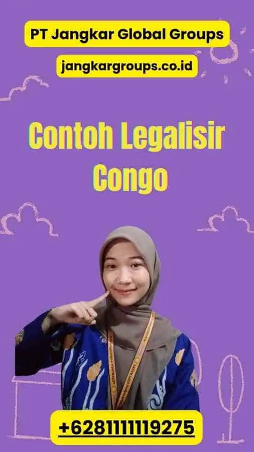 Contoh Legalisir Congo