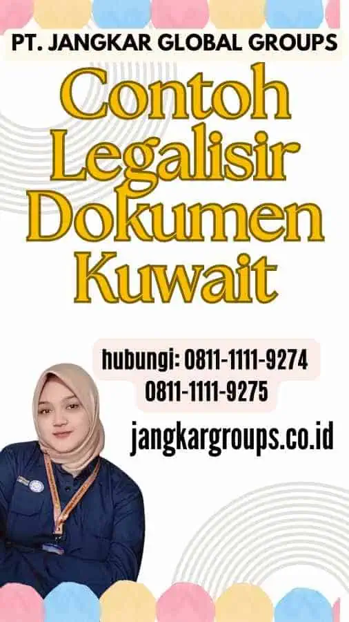 Contoh Legalisir Dokumen Kuwait