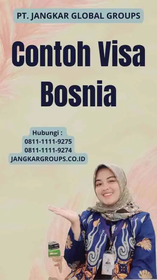 Contoh Visa Bosnia