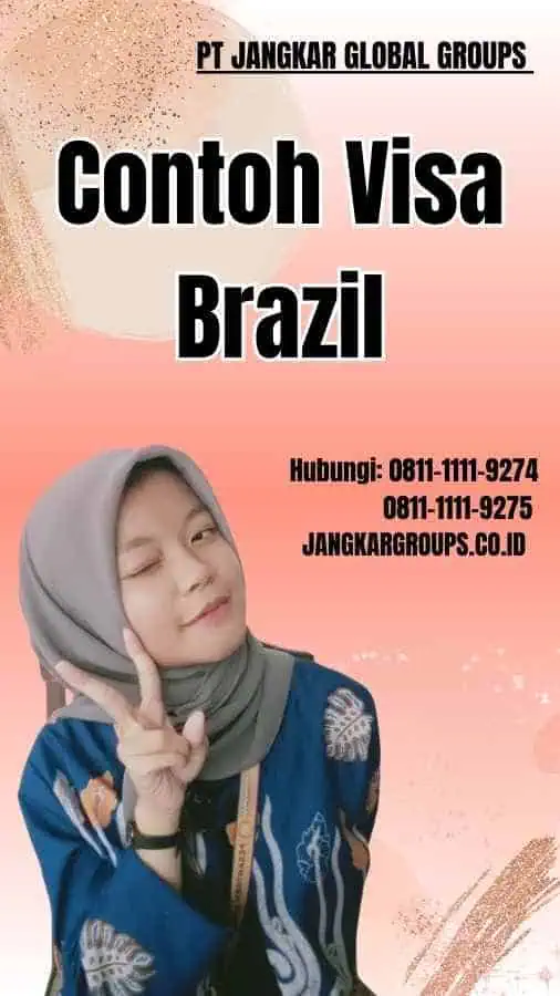 Contoh Visa Brazil