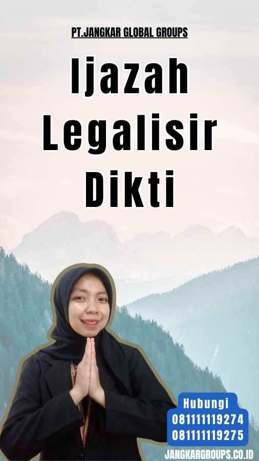 Ijazah Legalisir Dikti