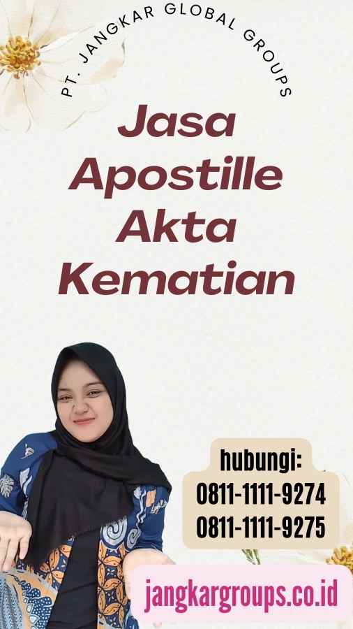 Jasa Apostille Akta Kematian