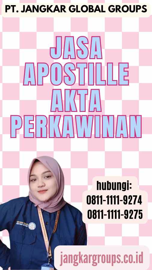 Jasa Apostille Akta Perkawinan