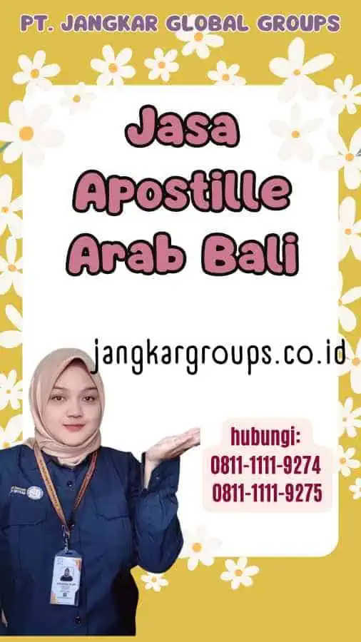 Jasa Apostille Arab Bali