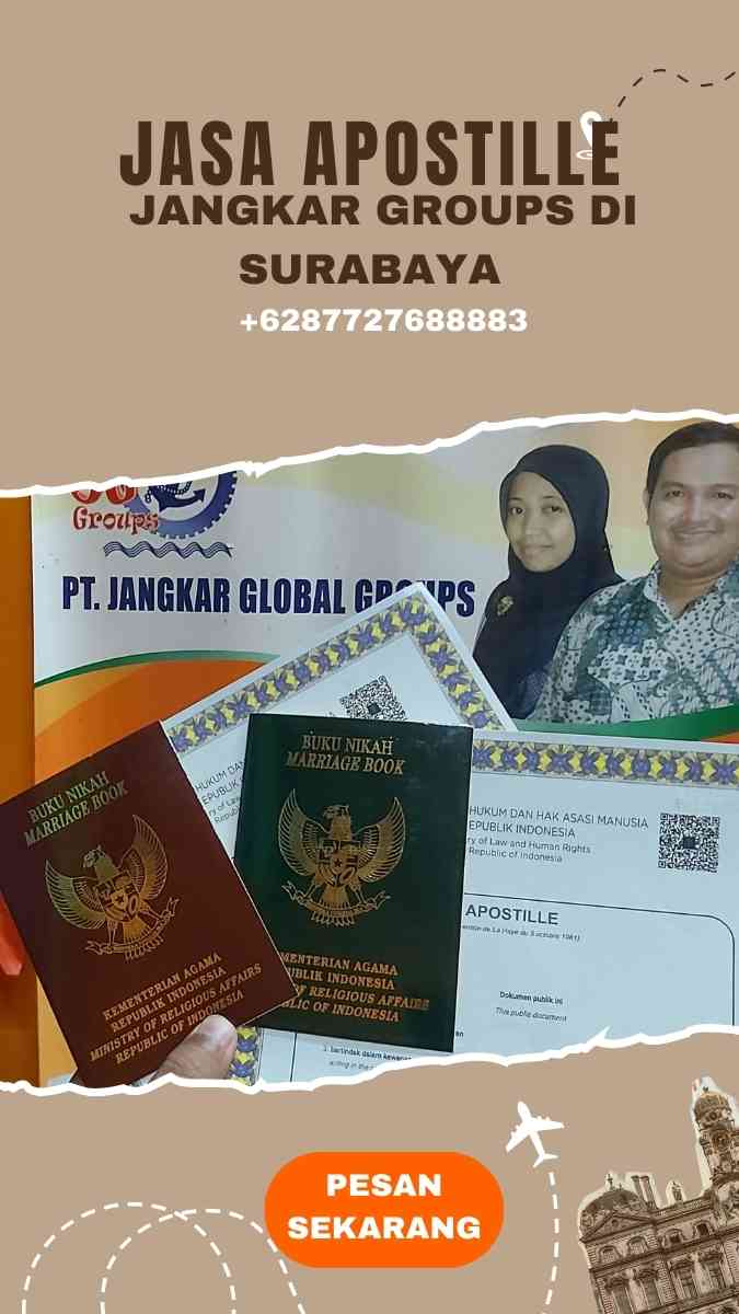 Jasa Apostille Jangkar Groups di Surabaya