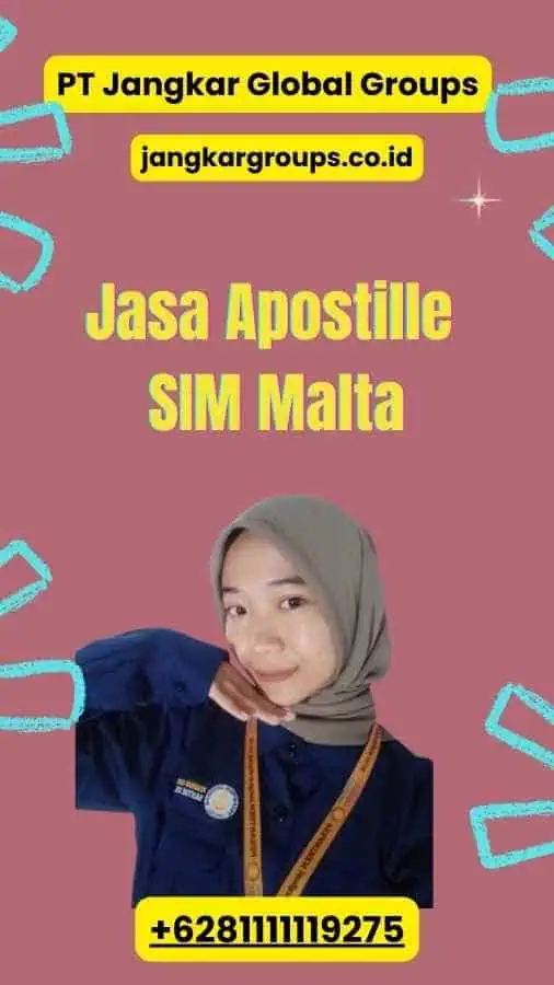 Jasa Apostille SIM Malta