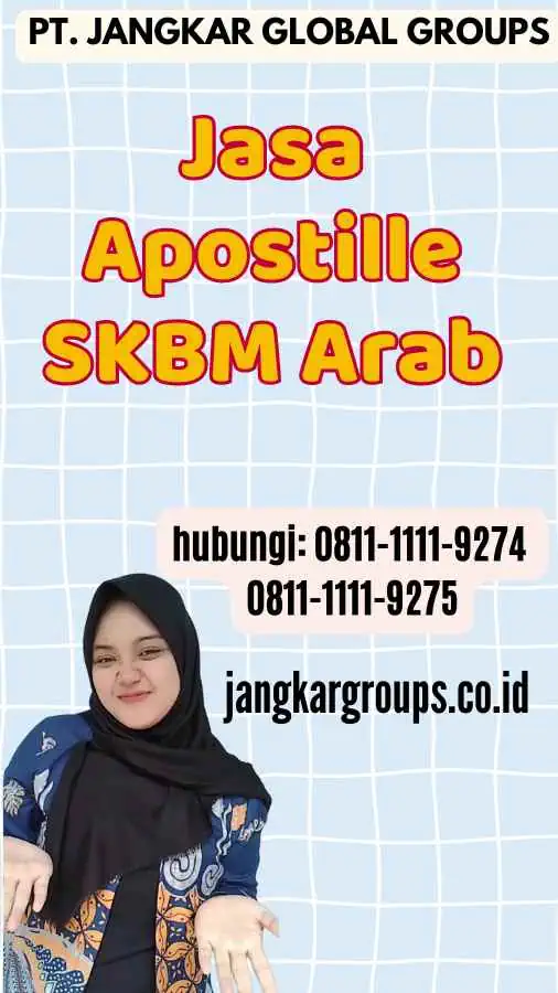 Jasa Apostille SKBM Arab