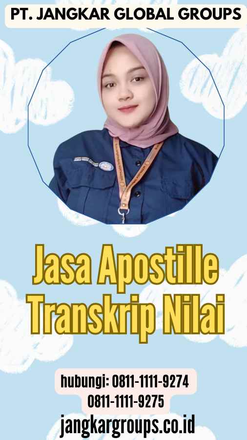 Jasa Apostille Transkrip Nilai