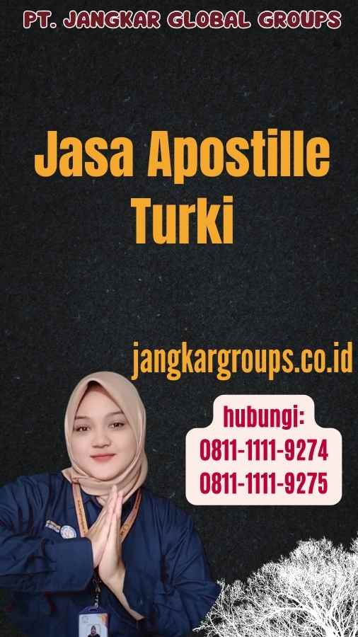 Jasa Apostille Turki