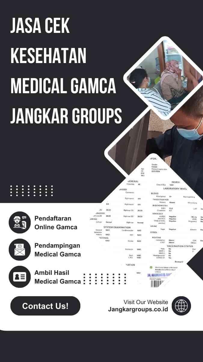 Jasa Cek Kesehatan Medical Gamca Jangkar Groups