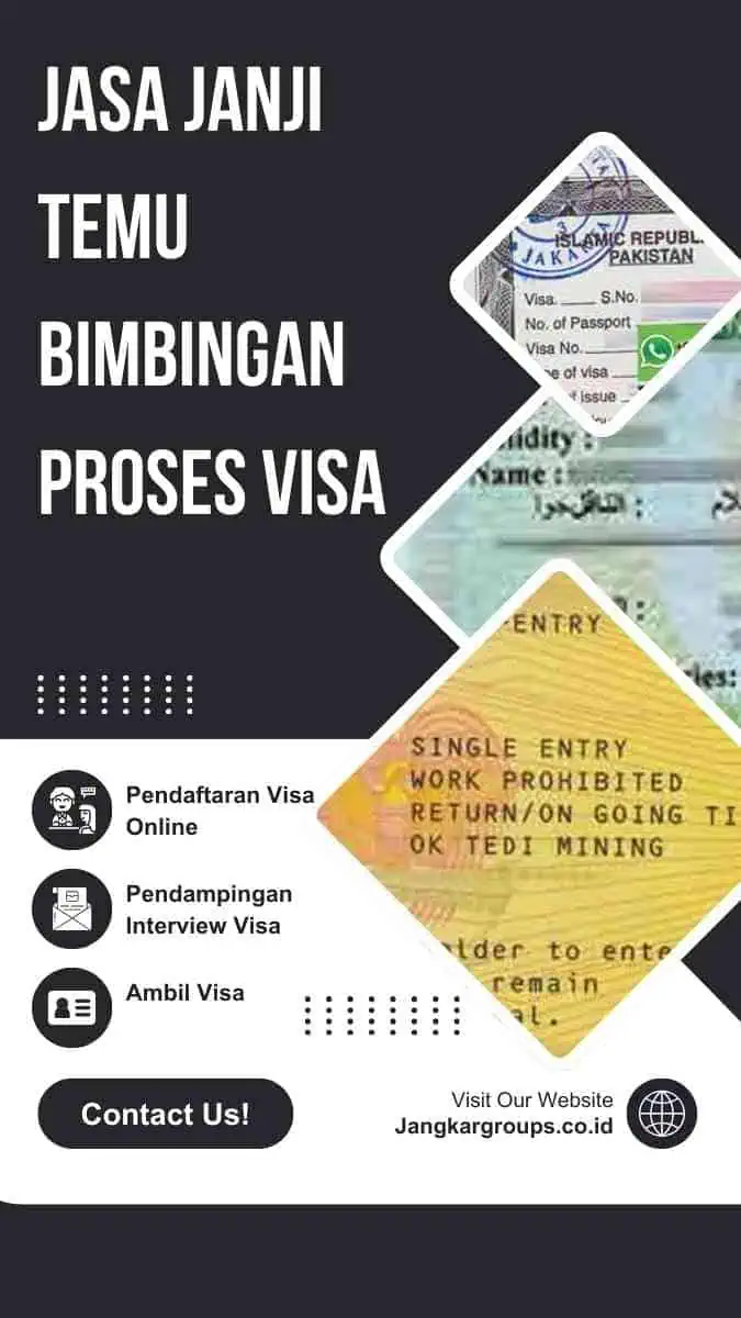 Jasa Janji Temu Bimbingan Proses Visa