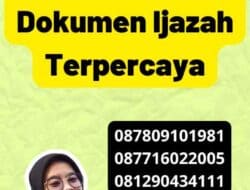 Jasa Legalisir Dokumen Ijazah Terpercaya