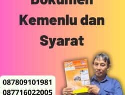 Jasa Legalisir Dokumen Kemenlu dan Syarat