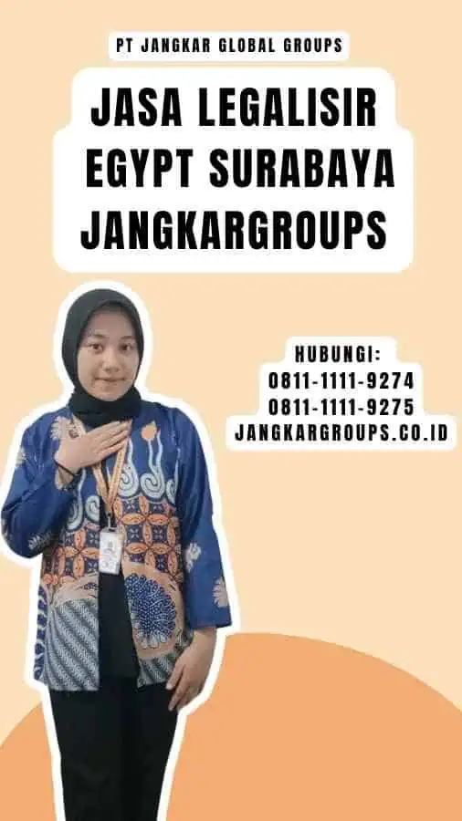 Jasa Legalisir Egypt Surabaya Jangkargroups