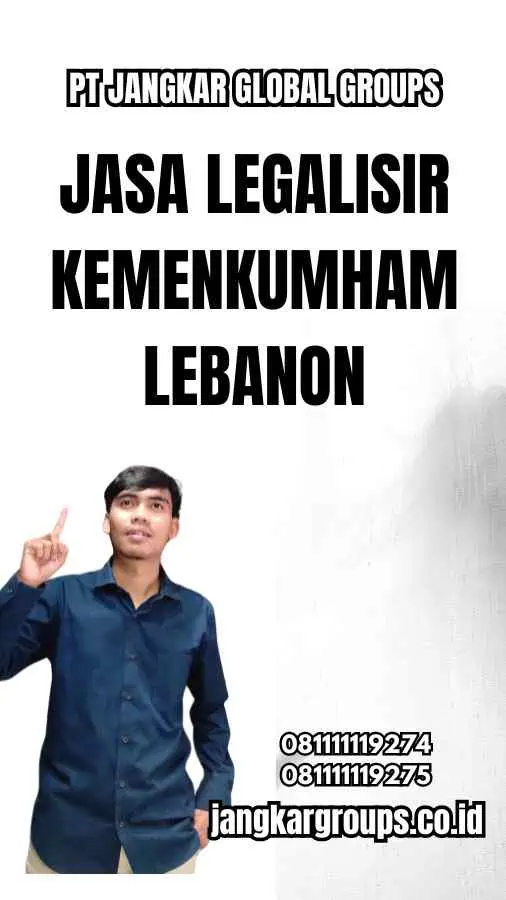 Jasa Legalisir Kemenkumham Lebanon