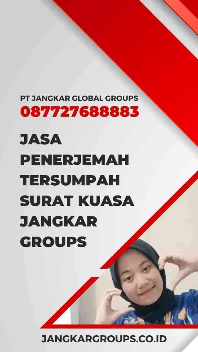 Jasa Penerjemah Tersumpah Surat Kuasa Jangkar Groups