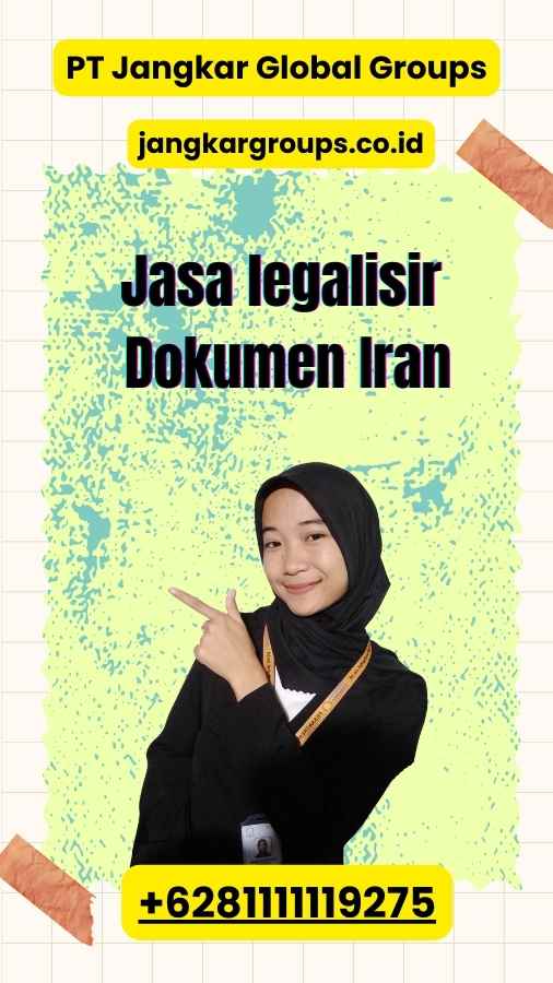 Jasa legalisir Dokumen Iran