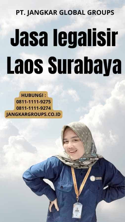 Jasa legalisir Laos Surabaya