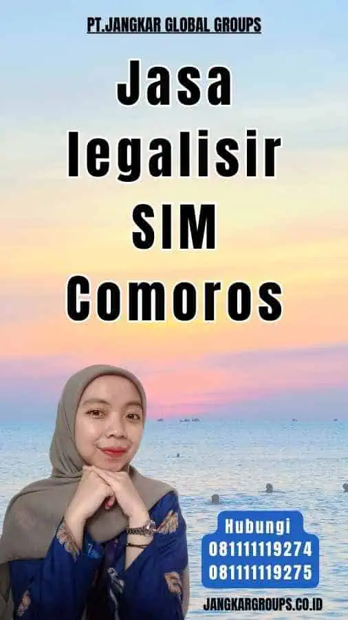 Jasa legalisir SIM Comoros