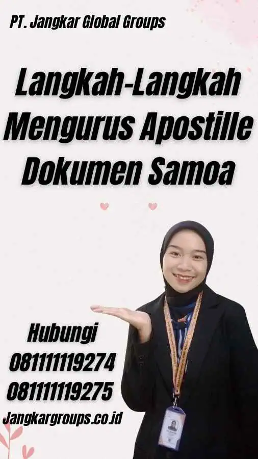 Langkah-Langkah Mengurus Apostille Dokumen Samoa