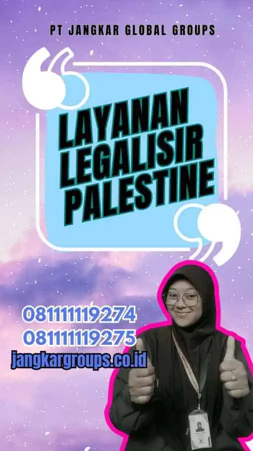 Layanan Legalisir Palestine