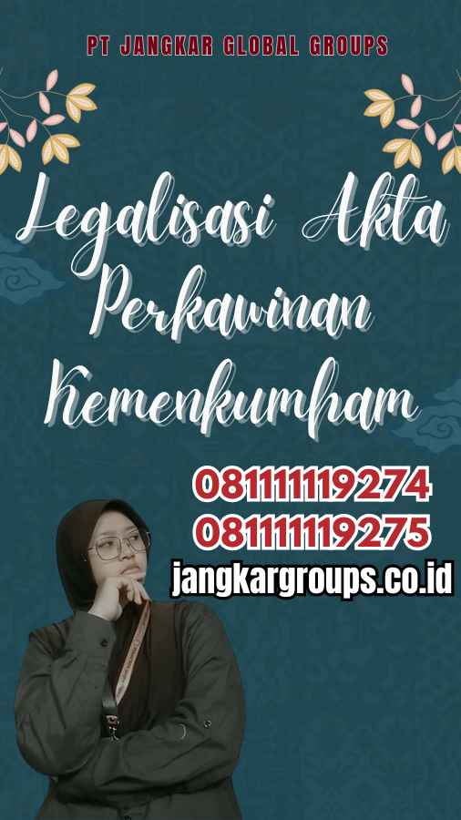 Legalisasi Akta Perkawinan Kemenkumham