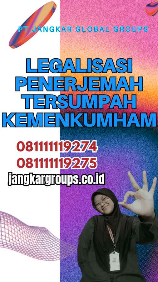 Legalisasi Penerjemah Tersumpah Kemenkumham