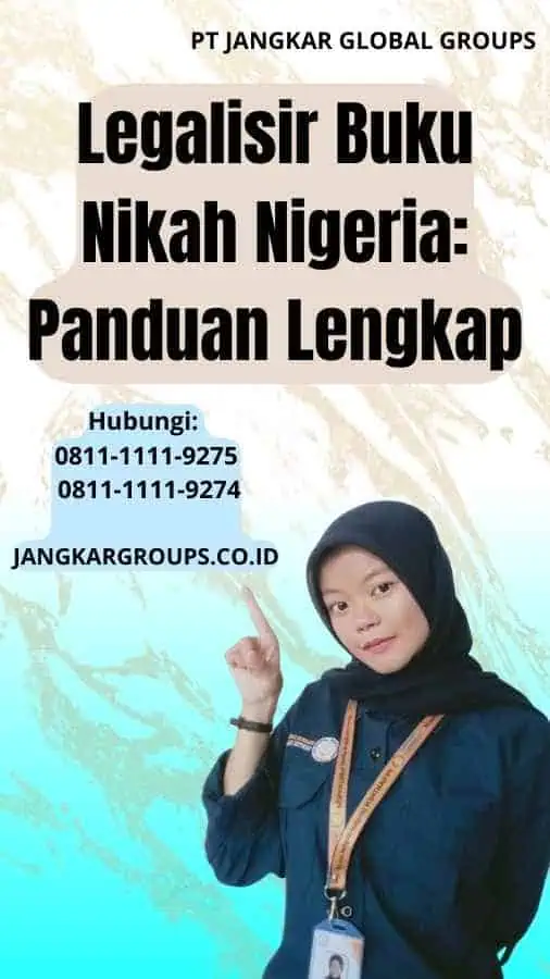 Legalisir Buku Nikah Nigeria Panduan Lengkap