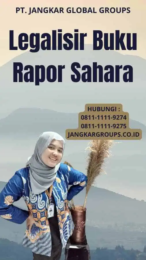 Legalisir Buku Rapor Sahara