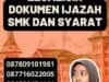 Legalisir Dokumen Ijazah SMK dan Syarat