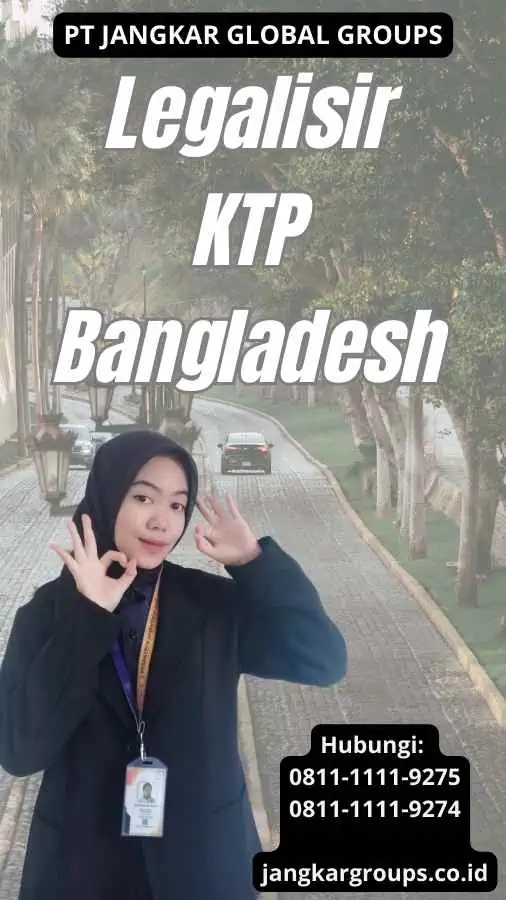 Legalisir KTP Bangladesh