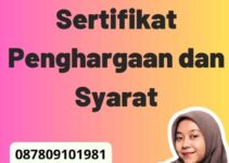 Legalisir Kemenag Sertifikat Penghargaan dan Syarat