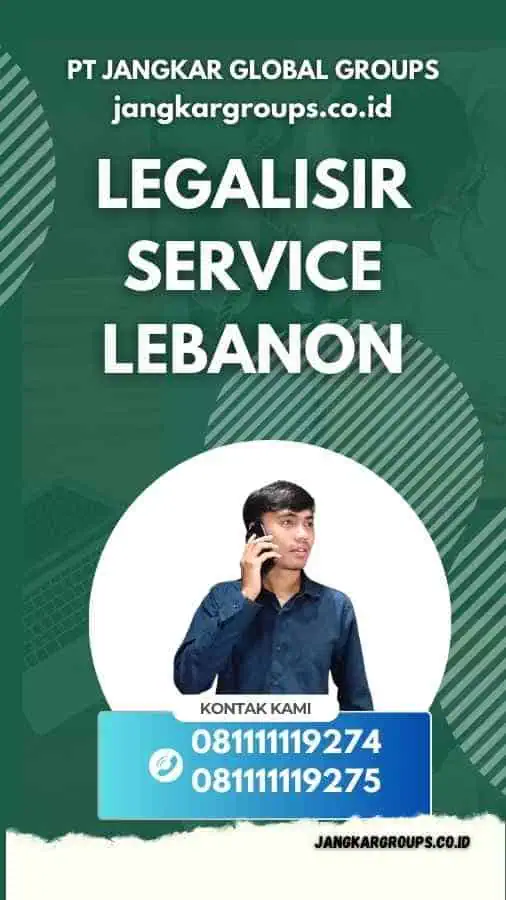 Legalisir Service Lebanon