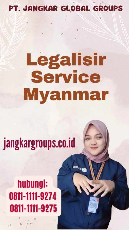 Legalisir Service Myanmar