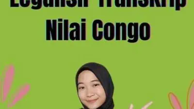 Legalisir Transkrip Nilai Congo