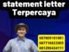 Legalisir dokumen statement letter Terpercaya