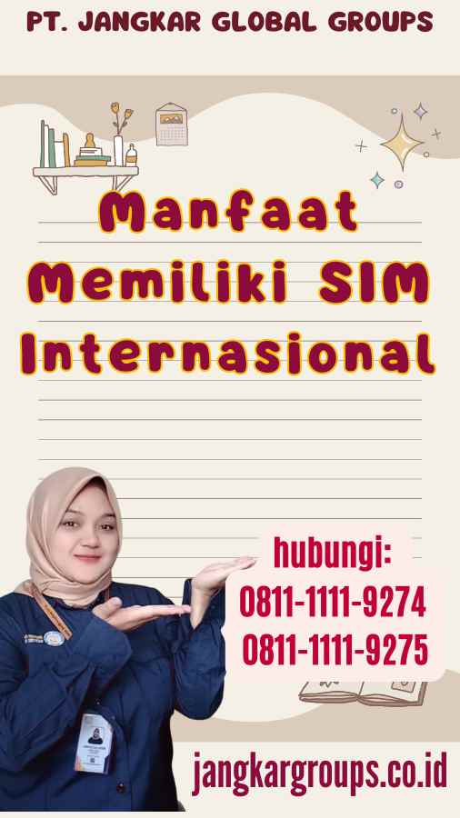 Manfaat Memiliki SIM Internasional