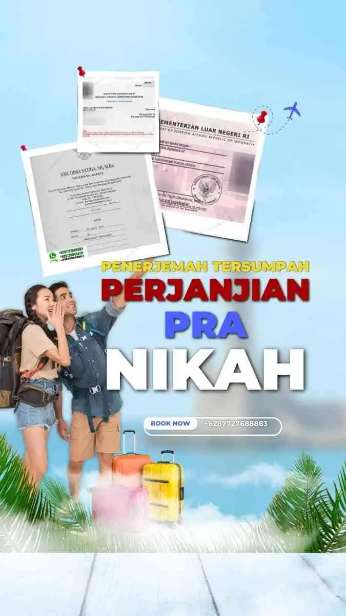 Penerjemah Tersumpah Perjanjian Pranikah: Preneuptial