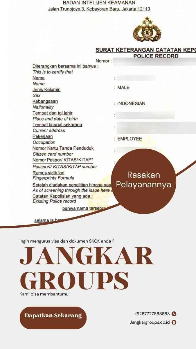 Penerjemah Tersumpah SKCK: Untuk Visa dan Luar Negeri