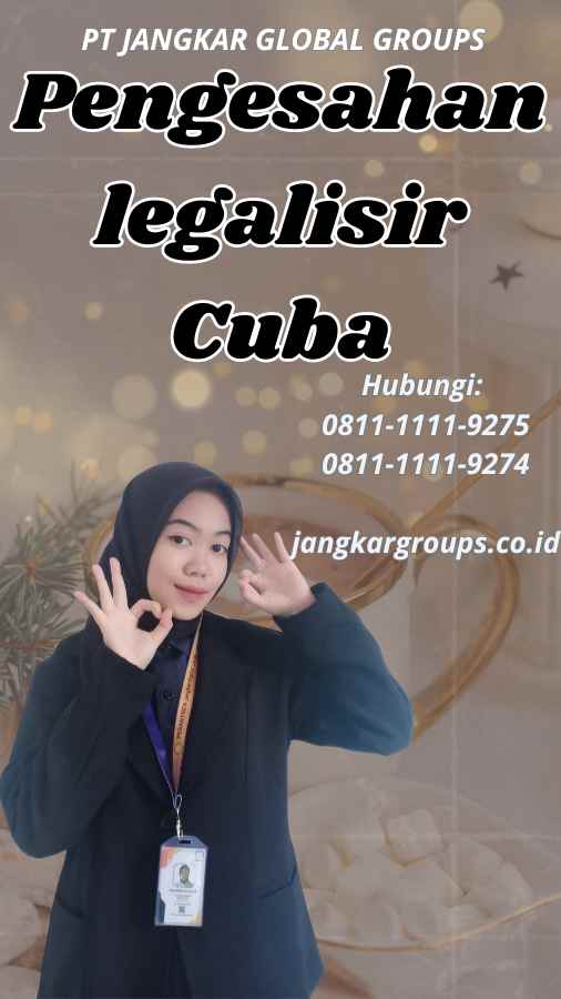 Pengesahan legalisir Cuba