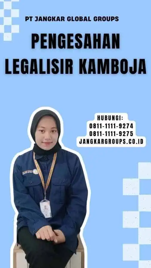 Pengesahan legalisir Kamboja