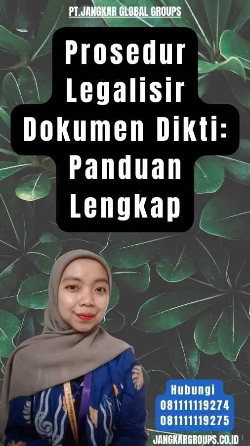 Prosedur Legalisir Dokumen Dikti Panduan Lengkap