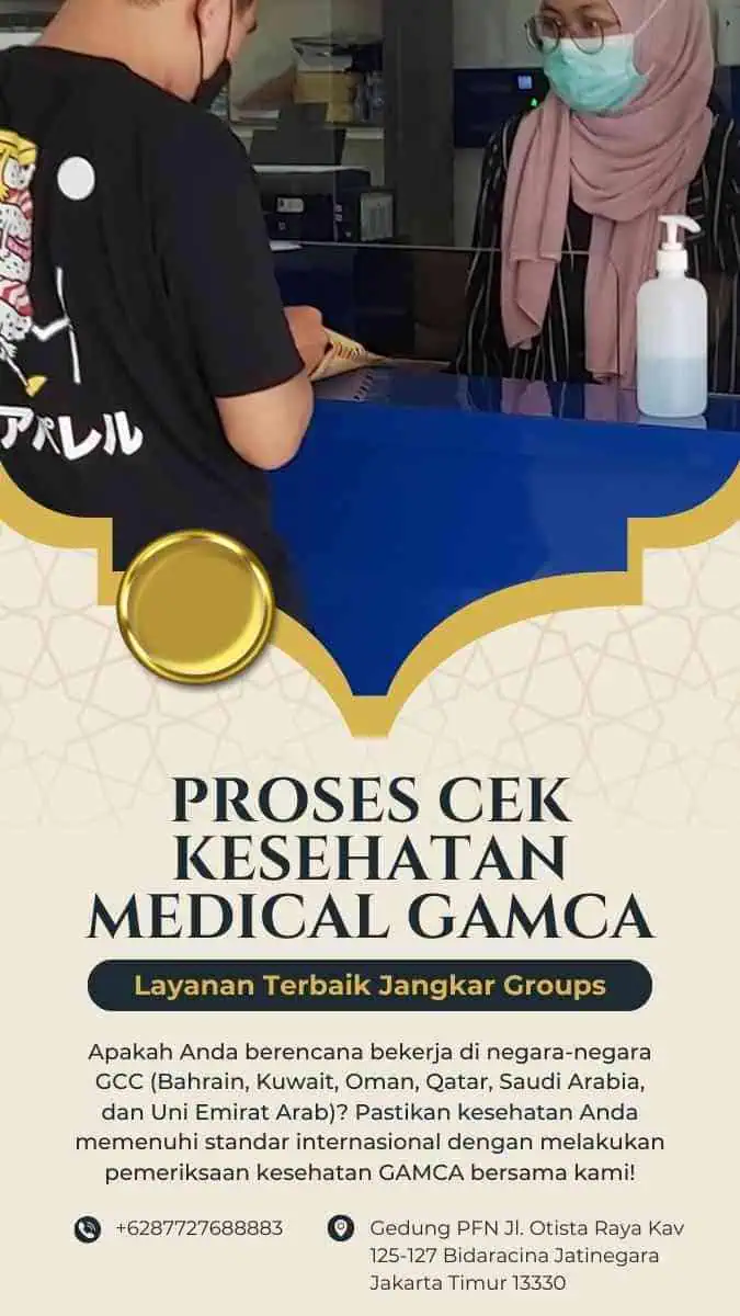 Proses Cek Kesehatan Medical GAMCA