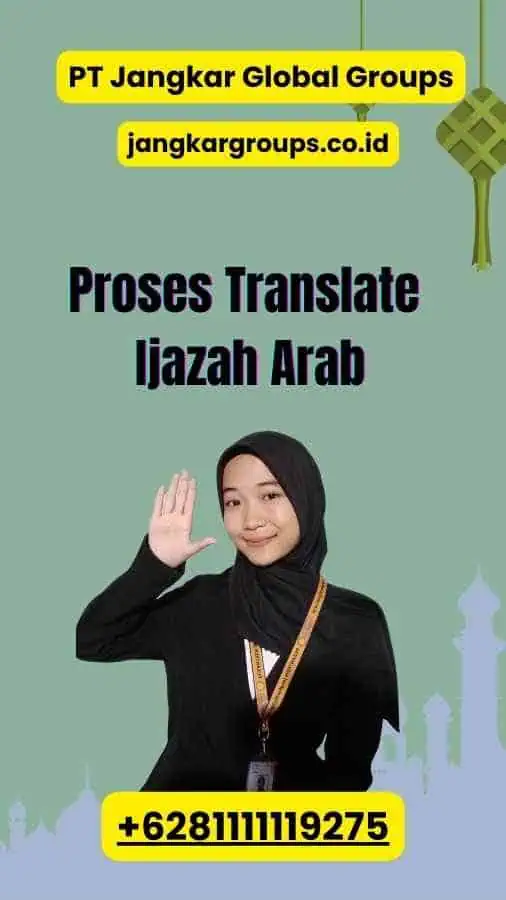 Proses Translate Ijazah Arab