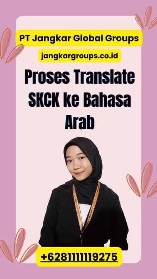 Proses Translate SKCK ke Bahasa Arab