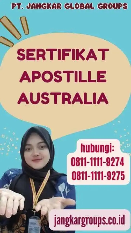 Sertifikat Apostille Australia