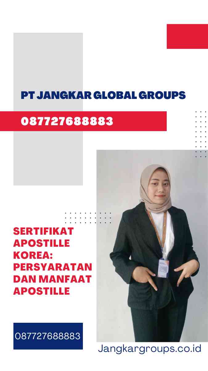 Sertifikat Apostille Korea